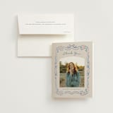 "Yay" - Bridal Shower Thank You Cards in Jeans by Petra Kern - Card with Envelope