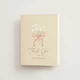 "Cottage Garden" - Bridal Shower Thank You Cards in Cream by Ana Sharpe - Front