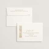 "Cottage Garden" - Bridal Shower Thank You Cards in Cream by Ana Sharpe - FREE Recipient Addressing