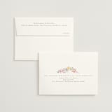 "Dainty Flowers" - Bridal Shower Thank You Cards in Rose Quartz by Joanna Griffin - FREE Recipient Addressing
