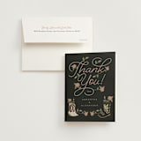"Perfect Pair" - Bridal Shower Thank You Cards in Cupcake by Heather Schertzer - Card with Envelope