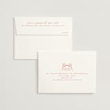 "cupolini" - Bridal Shower Thank You Cards in Flamingo by chocomocacino - FREE Recipient Addressing