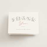 "Mai Tai" - Bridal Shower Thank You Cards in Orchid by letterfix - Front