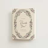 "Gathering Joy" - Bridal Shower Thank You Cards in Champagne by Ana de Sousa - Front