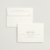 "wildflowers crest" - Bridal Shower Thank You Cards in Flower Braid by Petra Kern - FREE Recipient Addressing