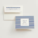 "Veracruz" - Bridal Shower Thank You Cards in Ocean by Owl and Toad - Card with Envelope