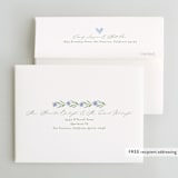 "Wildflower Ribbon" - Bridal Shower Thank You Cards in Cotswolds by Jackie Crawford - FREE Recipient Addressing