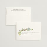 "flower garden" - Bridal Shower Thank You Cards in Cotton by Susan Moyal - FREE Recipient Addressing