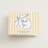 "Citrine" - Bridal Shower Thank You Cards in Lemon by Jelena Vuletic - Front