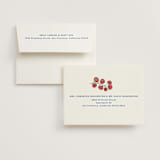 "Cena" - Bridal Shower Thank You Cards in Peony by Creo Study - FREE Recipient Addressing