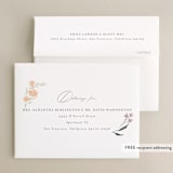 "spring blossom" - Bridal Shower Thank You Cards in Blush by Nicoletta Savod - FREE Recipient Addressing