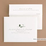 "Verde" - Bridal Shower Thank You Cards in Meadow by Everett Paper Goods - FREE Recipient Addressing