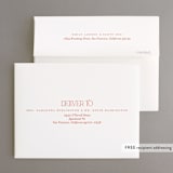 "Vintage Garden" - Bridal Shower Thank You Cards in Peach by Simona Camp - FREE Recipient Addressing