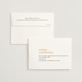 "First Comes Brunch" - Bridal Shower Thank You Cards in Camel by mo kelley - FREE Recipient Addressing