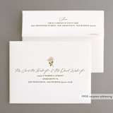 "Silhouette" - Bridal Shower Thank You Cards in Meadow by Owl and Toad - FREE Recipient Addressing