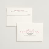 "handdrawn wavy frame" - Bridal Shower Thank You Cards in Rosebud by Cass Loh - FREE Recipient Addressing