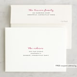 "Fresh Cut" - Bridal Shower Thank You Cards in purple by Oscar and Emma - Karly Depew - FREE Recipient Addressing