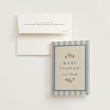 "A wedding in Low Country" - Bridal Shower Thank You Cards in Cornflower by Chris Griffith - Card with Envelope