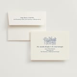 "Fresh Off the Market" - Bridal Shower Thank You Cards in Bluebird by Carolyn Kach - FREE Recipient Addressing