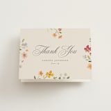 "Garden" - Bridal Shower Thank You Cards in Wildflower by Nicole Walsh - Front