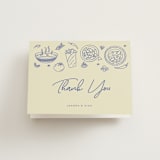 "Tacos & Tequila" - Bridal Shower Thank You Cards in Blueberry by Sherley Ferreira - Front
