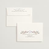 "Portofino" - Bridal Shower Thank You Cards in Lilac by Tamara Hilje - FREE Recipient Addressing
