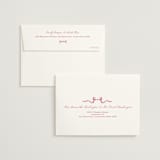 "Fun Cocktails" - Bridal Shower Thank You Cards in Cranberry by Lucrecia Caporale - FREE Recipient Addressing