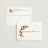 "Pretty Vine" - Bridal Shower Thank You Cards in Tropical by Susan Moyal - FREE Recipient Addressing