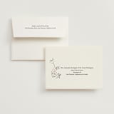 "Sweets & Treats" - Bridal Shower Thank You Cards in Licorice by Sarah Rosenthal - FREE Recipient Addressing