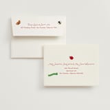 "Love Bug" - Bridal Shower Thank You Cards in Sky by Jennifer Lew - FREE Recipient Addressing