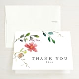 "Spring Wildflowers" - Bridal Shower Thank You Cards in Floral by Mere Paper - Front