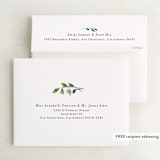 "Spring Wildflowers" - Bridal Shower Thank You Cards in Floral by Mere Paper - FREE Recipient Addressing