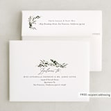 "Greenery" - Bridal Shower Thank You Cards in Forest by Itsy Belle Studio - FREE Recipient Addressing