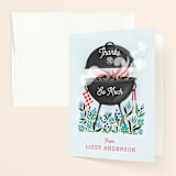 "Red hot bbq" - Bridal Shower Thank You Cards in Pepper by Paper Sun Studio - Front