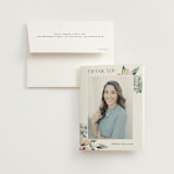 "Grande" - Bridal Shower Thank You Cards in Dried Botanicals by Petra Kern - Card with Envelope