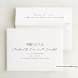 "Bubbles and Brews" - Bridal Shower Thank You Cards in Midnight by Corinne Malesic - FREE Recipient Addressing