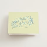 "That's Amore" - Bridal Shower Thank You Cards in Lemonade by Pati Cascino - Front