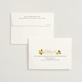"Lemonade" - Bridal Shower Thank You Cards in Blush by That Girl Press - FREE Recipient Addressing