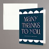 "I Do BBQ Grill" - Bridal Shower Thank You Cards in Water by Heather Schertzer - Front