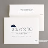 "I Do BBQ Grill" - Bridal Shower Thank You Cards in Water by Heather Schertzer - FREE Recipient Addressing