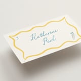"Summer trail" - Place Cards - Vegetarian in Positano by Creo Study - Detail