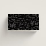 "Chic Script" - Place Cards - Vegetarian in Ink by Hooray Creative - Folded Back of Card