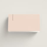 "NoHo" - Place Cards - Vegetarian in Champagne by Hudson meet Rose - Folded Back of Card