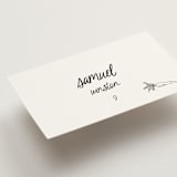 "simple" - Place Cards - Vegetarian in Ink by Kelly Watkins - Detail