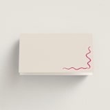 "Swoop Meal Choice Placards" - Place Cards - Vegetarian in Marmalade by Madison Kic - Folded Back of Card