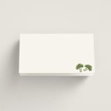 "Let's Eat" - Place Cards - Vegetarian in Pearl by Petra Kern - Blank front