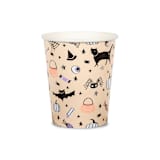 "Hocus Pocus 9 oz Cups" - Party Cups in orange by Jollity and Co