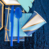 "The Markle 12 oz Cups - Set of 8" - Party Cups in blue by Jollity and Co