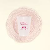"Cheers to Love Frosted Plastic Cup, set of 50" - Party Cups in natural by ForYourParty