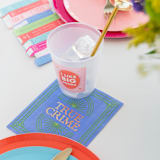 "Book Club "I Like Big Books" Flex Cups - Set of 8" - Party Cups in multicolor by Jollity and Co